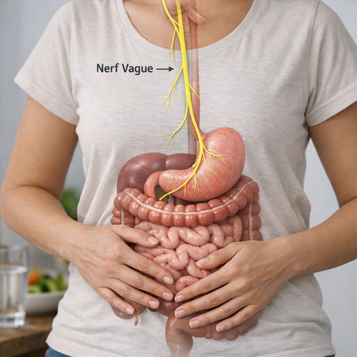 Pourquoi le nerf vague influence-t-il la digestion ?